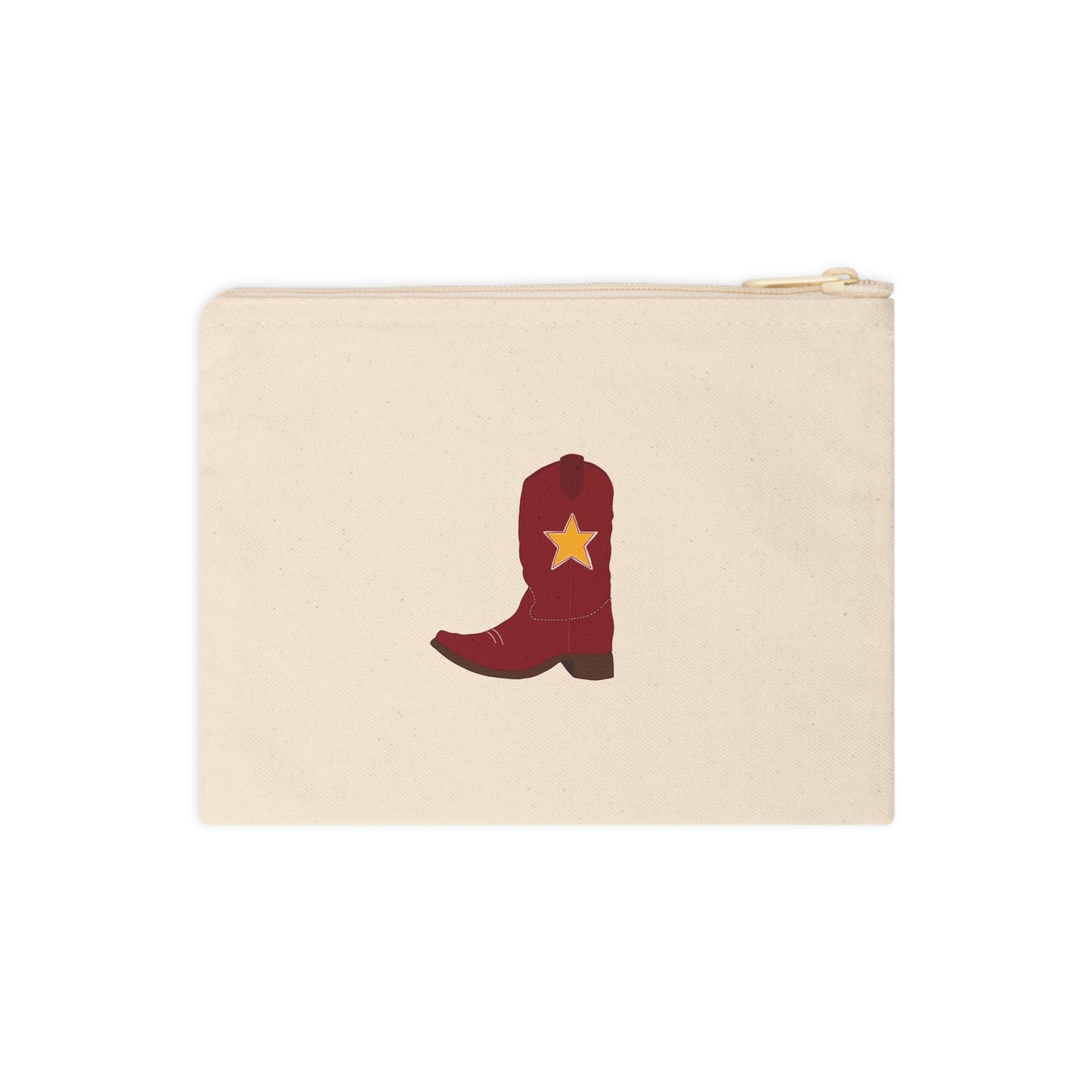 Cowboy Boot Zipper Pouch | Western Accessory