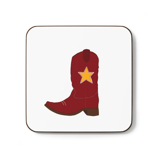 Rustic Cowboy Boot Coaster